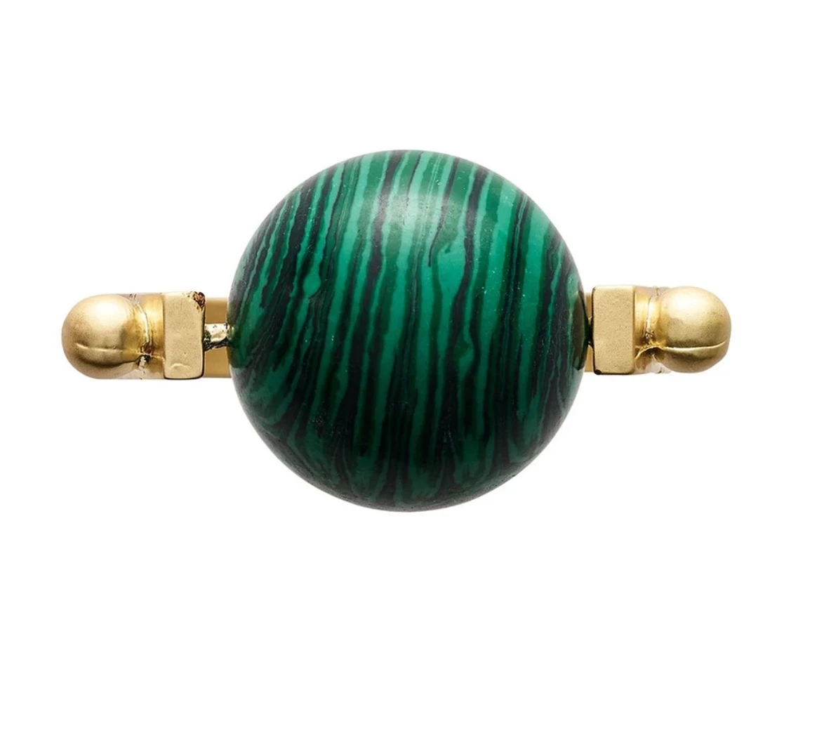 Kim Seybert MINERAL NAPKIN RING EMERALD THE TABLE 3 Kim Seybert MINERAL NAPKIN RING EMERALD THE TABLE