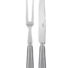 Sabre NATURA 2 PIECE CARVING SET | LIGHT GREY
