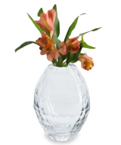 Beatriz Ball FACETED BUD VASE | CLEAR | TEARDROP THE HOME