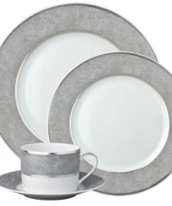 THE TABLE SAUVAGE | GREY & PLATINUM | BERNARDAUD