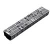 Metalace Art JUDAICA SKYSCRAPER MEZUZAH BLACK | X SMALL