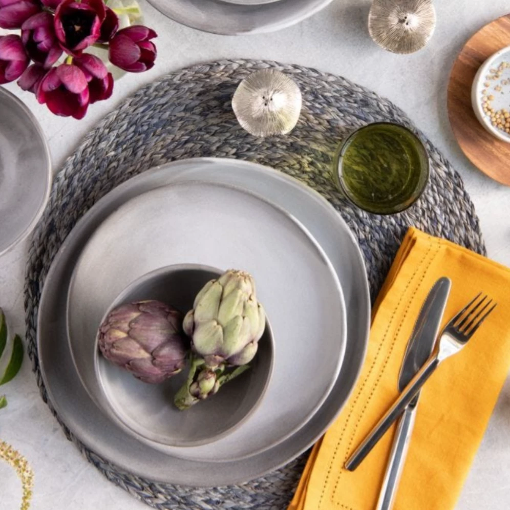 Blue Pheasant MARCUS CEMENT GLAZE STONEWARE DINNERWARE 1 Blue Pheasant MARCUS CEMENT GLAZE STONEWARE DINNERWARE