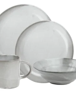 Blue Pheasant MARCUS CEMENT GLAZE STONEWARE DINNERWARE