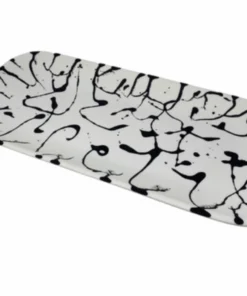 Nashi Home LUXE RESIN RECTANGLE PLATTERS 9 Nashi Home LUXE RESIN RECTANGLE PLATTERS