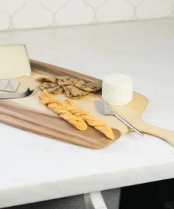 Be Home ETCHED CHEESE SET | STAINLESS STEEL SERVING