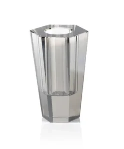 Zodax RITA CRYSTAL VASE | SMOKE