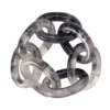 Bodrum CHAIN LINK NAPKIN RING SMOKE