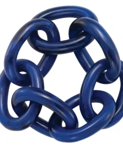 Bodrum THE TABLE CHAIN LINK NAPKIN RING NAVY