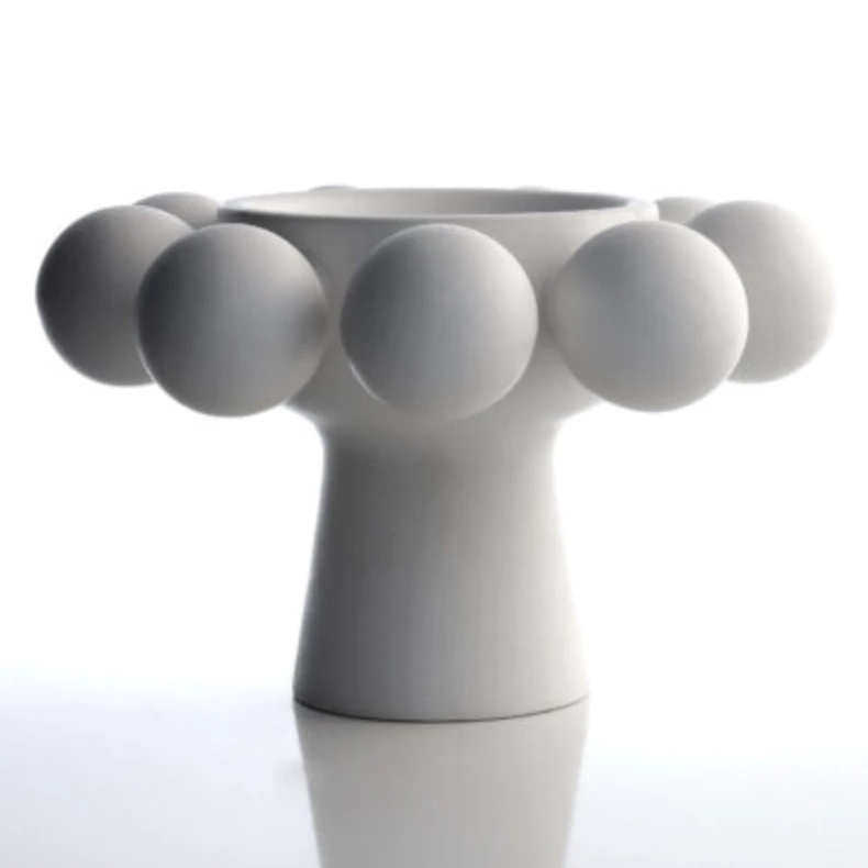 KleinReid NIMBUS FOOTED BOWL ALABASTER 1 KleinReid NIMBUS FOOTED BOWL ALABASTER