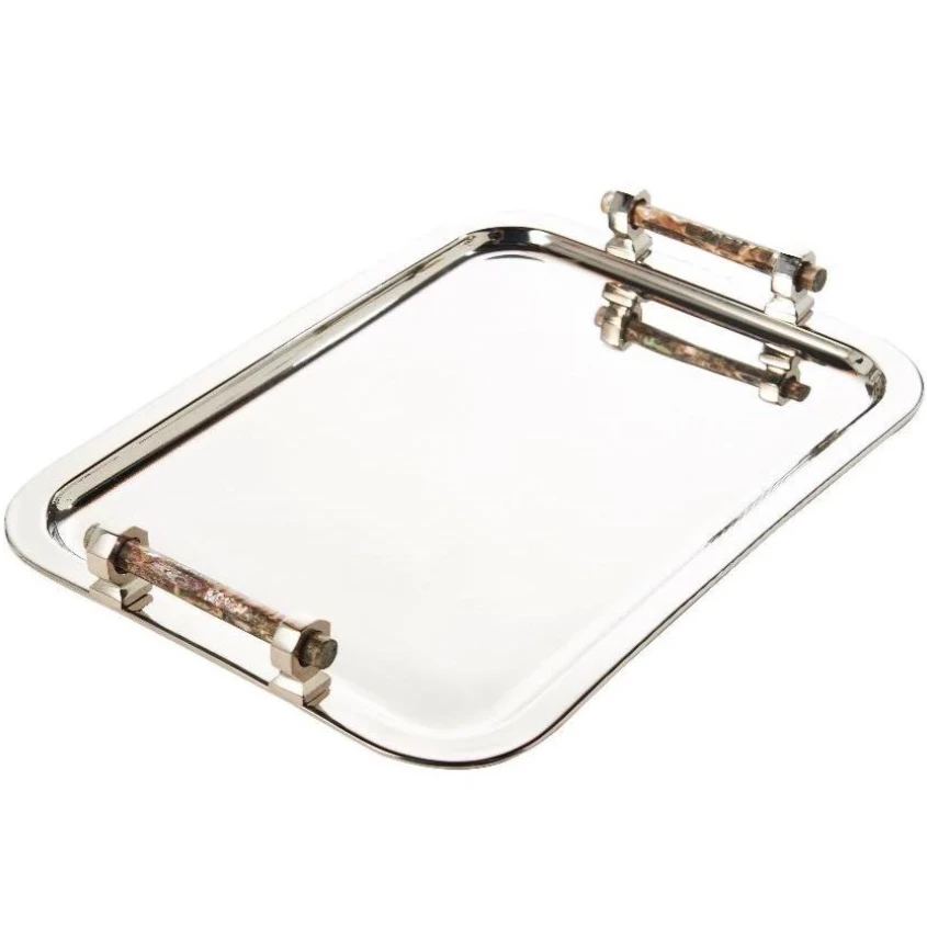 Abigails PINK SHELL ABALONE TRAY THE HOME 1 Abigails PINK SHELL ABALONE TRAY THE HOME