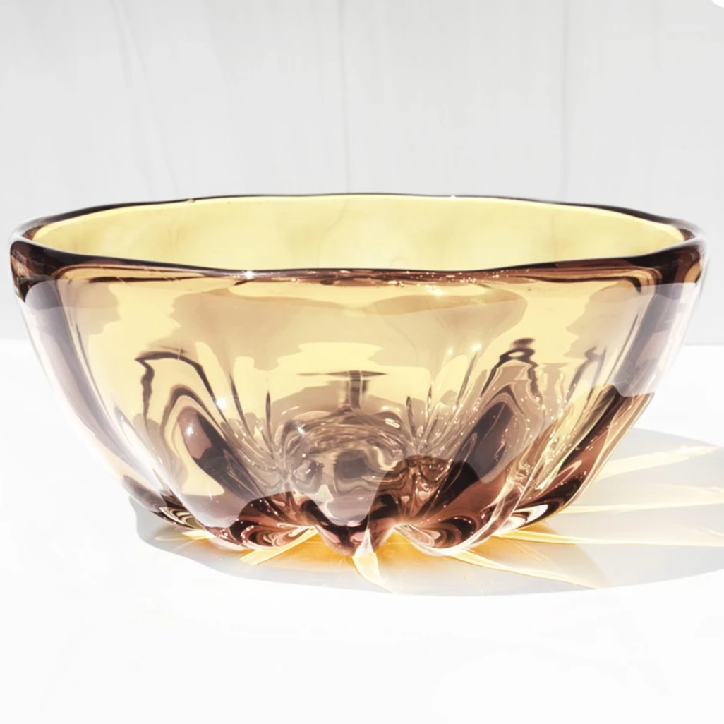 Saban Glass ILLUSION BOWL | WHISKEY THE HOME 1 Saban Glass ILLUSION BOWL | WHISKEY THE HOME