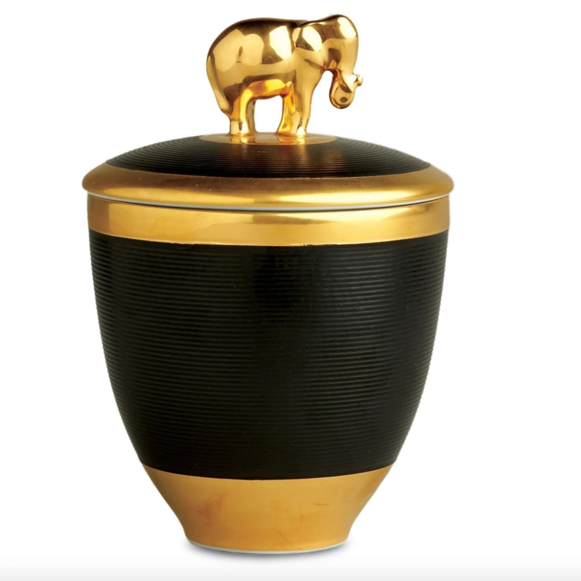 ELEPHANT CANDLE NOIR | L'OBJET 3 ELEPHANT CANDLE NOIR | L'OBJET