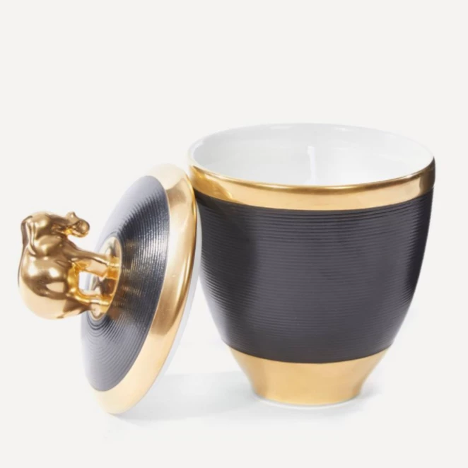 ELEPHANT CANDLE NOIR | L'OBJET 4 ELEPHANT CANDLE NOIR | L'OBJET