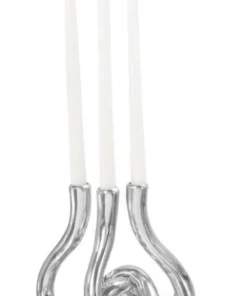 Beatriz Ball CANDLELIGHT SERPENTE CANDLESTICK | SILVER | 8