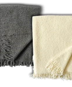 Evangeline LLC THE HOME ALPACA BOUCLE THROWS