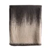 Uniquity VASARELY ALPACA THROW CHARCOAL THE HOME