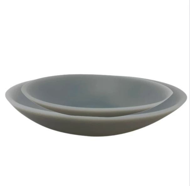 Nashi Home LUXE RESIN EVERYDAY BOWL GREY SERVING 1 Nashi Home LUXE RESIN EVERYDAY BOWL GREY SERVING