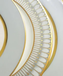 Royal Limoges/Bia Cordon Bleu THE TABLE RECAMIER GREY & GOLD | ROYAL LIMOGES