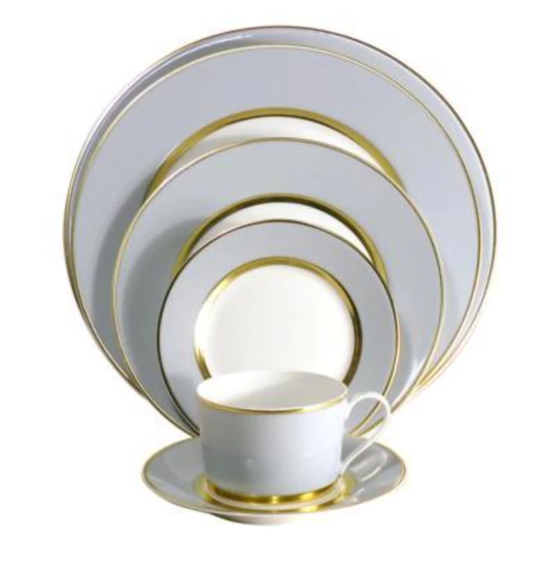 Royal Limoges/Bia Cordon Bleu THE TABLE RECAMIER GREY & GOLD | ROYAL LIMOGES 1 Royal Limoges/Bia Cordon Bleu THE TABLE RECAMIER GREY & GOLD | ROYAL LIMOGES