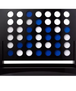 Wilouby International CONNECT FOUR IN A ROW BLACK