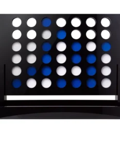 Wilouby International CONNECT FOUR IN A ROW BLACK