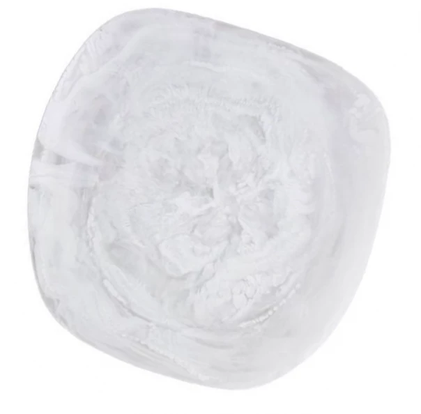 Nashi Home SWIRL RESIN ORGANIC PLATTER WHITE 6 Nashi Home SWIRL RESIN ORGANIC PLATTER WHITE