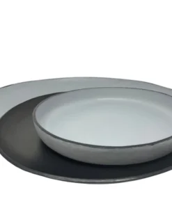 MooMoo Designs THE HOME LEATHER BOWLS | GREY