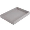 Bodrum WICKER EASY CARE TRAY GRAY THE HOME