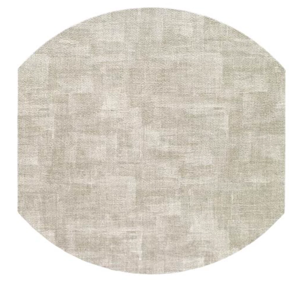 Bodrum LUSTER ELIPTIC PLACEMAT GRANITE SET OF 4 1 Bodrum LUSTER ELIPTIC PLACEMAT GRANITE SET OF 4