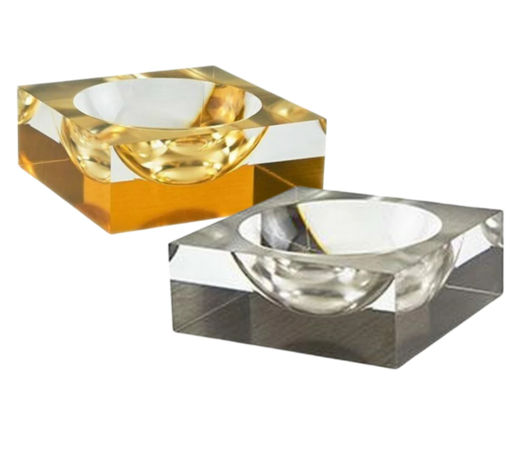 Tizo LUCITE BOWL GOLD THE HOME 2 Tizo LUCITE BOWL GOLD THE HOME
