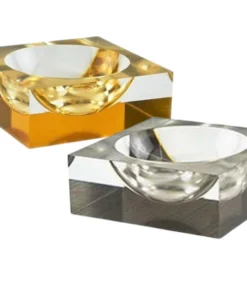 Tizo LUCITE BOWL SILVER