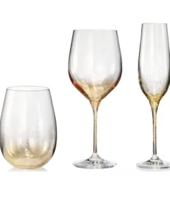 Kim Seybert DRINKWARE ORION BARWARE GOLD | SET OF 4