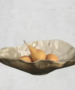 Beatriz Ball SERVING SIERRA MAIA OVAL BOWLS GOLD