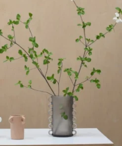 Tina Frey Designs THE HOME LOOPY RESIN VASE BLACK