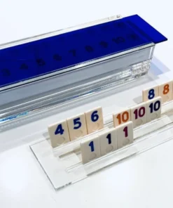 Luxe Dominoes RUMMY ACRYLIC GAME SET