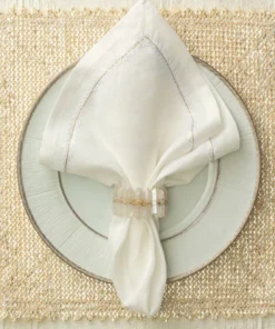 Kim Seybert RADIANT IRIDESCENT NAPKIN RING | SET OF 4