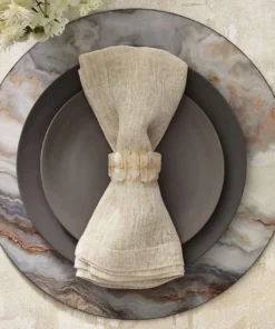 Kim Seybert RADIANT IRIDESCENT NAPKIN RING | SET OF 4 7 Kim Seybert RADIANT IRIDESCENT NAPKIN RING | SET OF 4