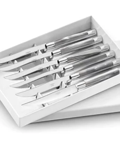 Capdeco/BIA Cordon Bleu CONTY STEAK KNIVES GREY SET OF 6