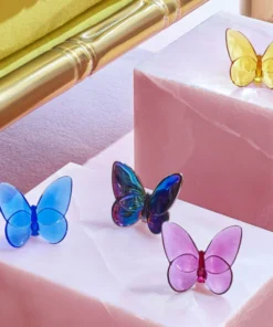 Baccarat THE HOME PAPILLON LUCKY BUTTERFLY | TURQUOISE