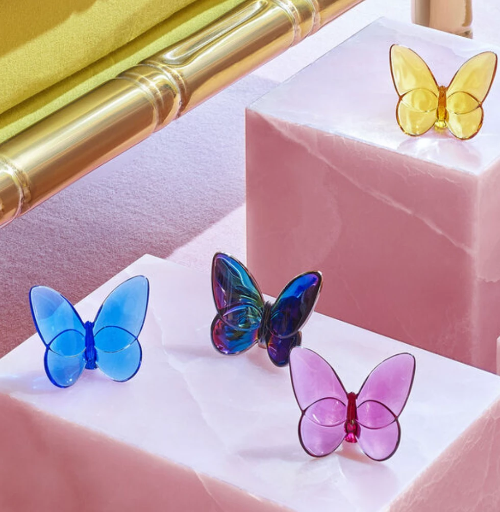 Baccarat THE HOME PAPILLON LUCKY BUTTERFLY | TURQUOISE 2 Baccarat THE HOME PAPILLON LUCKY BUTTERFLY | TURQUOISE