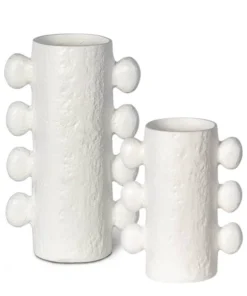 Regina Andrew Design, Inc. THE HOME SANYA WHITE VASES
