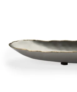 Quest Collection MOLTEN EDGE OVAL PLATTER