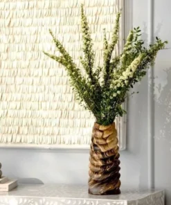 Made Goods WEVER WOOD VASE