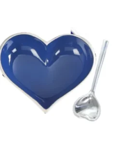 Inspired Generations SERVING HAPPY HEART SNACK BOWLS WITH SPOON