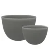 Nashi Home LUXE RESIN DEEP BOWLS GREY