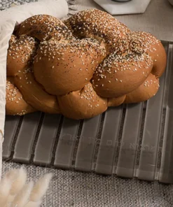 Apeloig Collection JUDAICA ENGRAVED SOLID ACRYLIC CHALLAH BOARDS