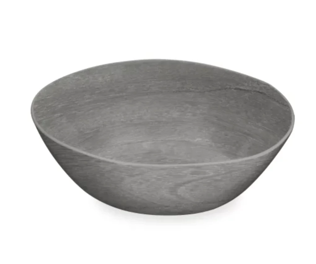 TarHong FAUX EBONY WOOD SERVING BOWL 3 TarHong FAUX EBONY WOOD SERVING BOWL