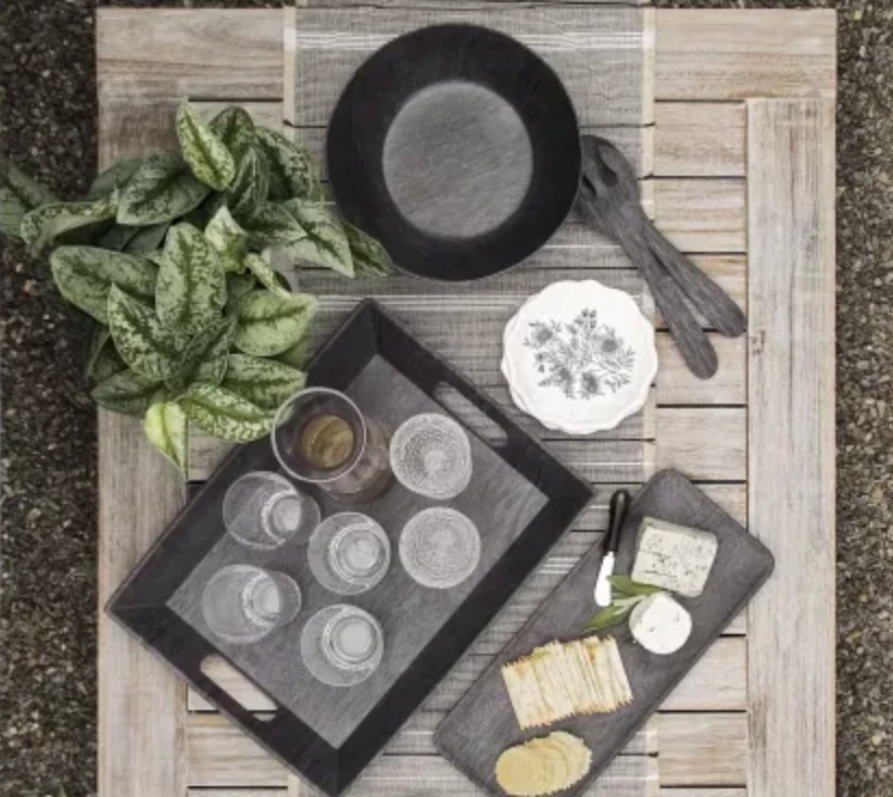 TarHong FAUX EBONY WOOD MELAMINE COLLECTION THE TABLE 5 TarHong FAUX EBONY WOOD MELAMINE COLLECTION THE TABLE