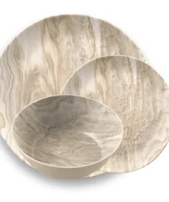 TarHong FAUX WOOD NATURAL MELAMINE COLLECTION