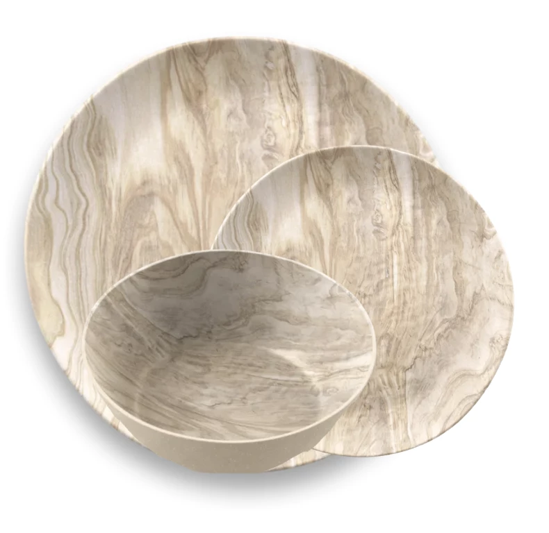 TarHong FAUX WOOD NATURAL MELAMINE COLLECTION 1 TarHong FAUX WOOD NATURAL MELAMINE COLLECTION